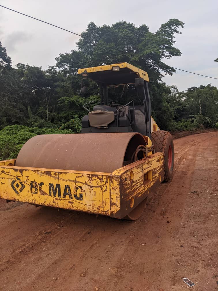 Chantier de construction en cours